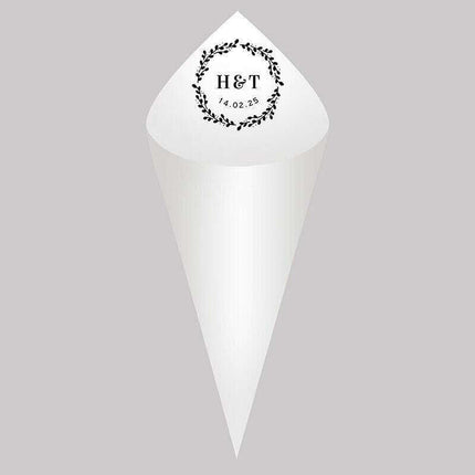 Customizable 30-Piece Wedding Confetti Cone Collection - Create Magical Moments - Très Elite