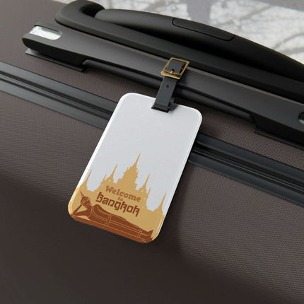 Customizable Acrylic Luggage Tag Set by Elite Maison: Your Stylish Travel Companion - Très Elite