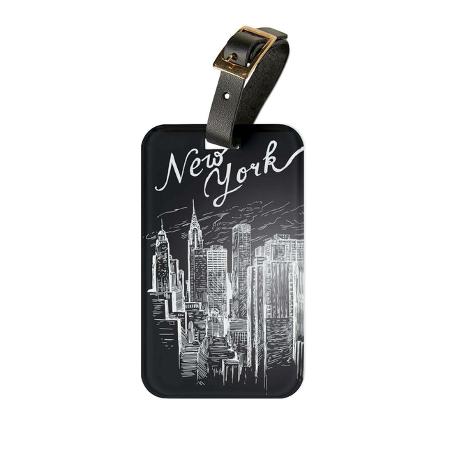 Customizable Acrylic Luggage Tag: Your Stylish Travel Companion