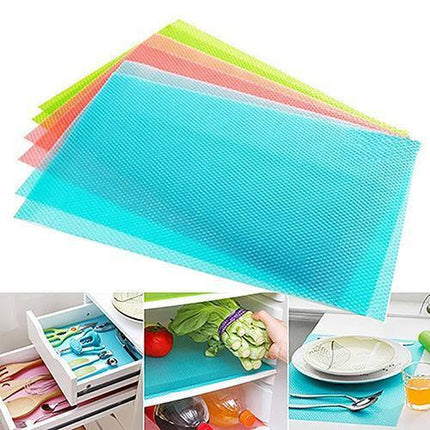 Customizable Antimicrobial Fridge Liners for Enhanced Cleanliness - Très Elite