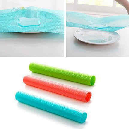 Customizable Antimicrobial Fridge Liners for Enhanced Cleanliness - Très Elite