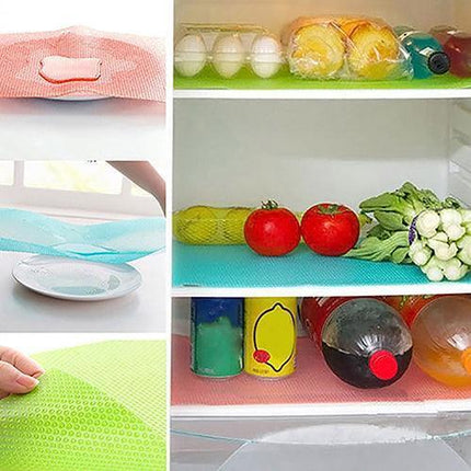 Customizable Antimicrobial Fridge Liners for Enhanced Cleanliness - Très Elite