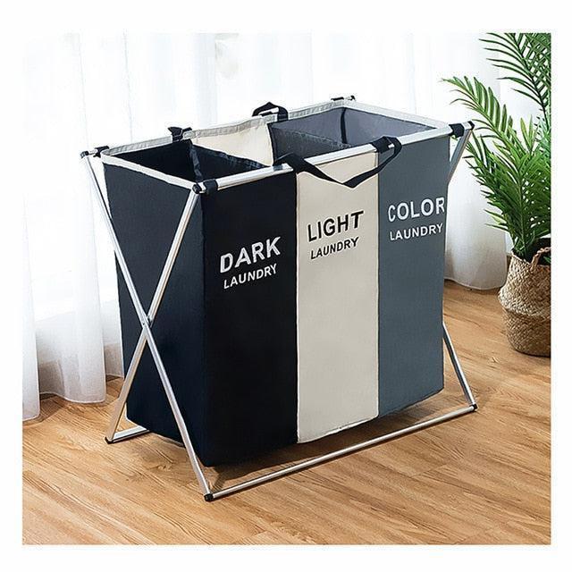 Customizable Collapsible Laundry Organizer Basket for Stress-Free Sorting
