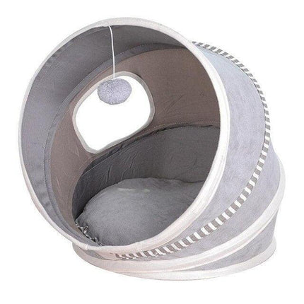 Customizable Cozy Oasis Plush Pet Bed - Supreme Comfort for Small Animals- Très Elite- Très Elite