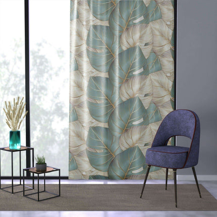 Customizable Floral Curtains for Chic Home Styling..