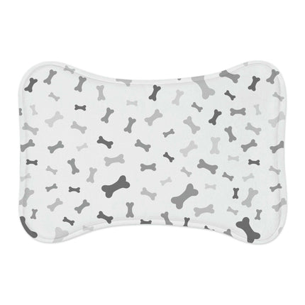 Custom Pet Feeding Mat – Bone or Fish, Non-Slip, Absorbent