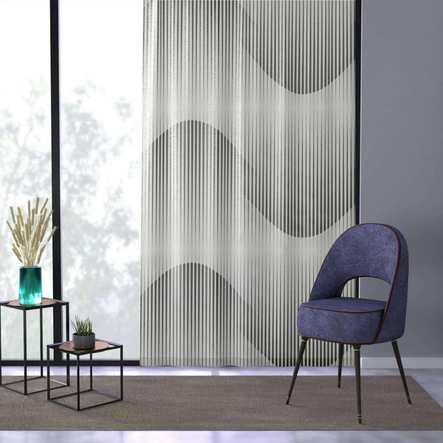 Customizable Light Filtering Window Curtains with Personalized Photo Prints