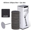 100pcs with disc 1