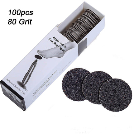 Customizable Luxury Foot Care Pedicure Kit with Interchangeable Grit Options - Très Elite