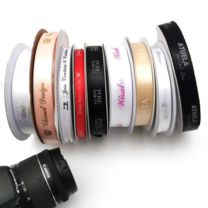 Customizable Satin Ribbon Printing: Tailored Unique Designs for Every Occasion..