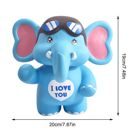 Cute Elephant Piggy Bank for Kids | Fun Money Organizer Promoting Saving Habits