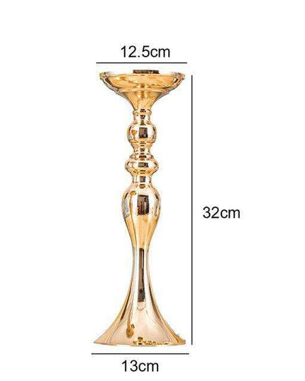 Mermaid Magic: Elegant Candle Holder Stand with Customizable Floral Display Options