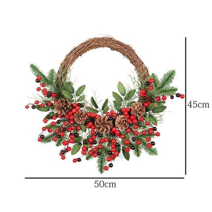 DIY Holiday Wreath Creation Set: Design Your Own Festive Ornament - Très Elite