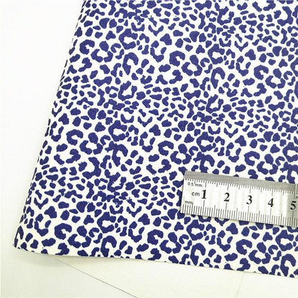 Dazzling Yellow Leopard Print Suede Crafting Sheets - A Must-Have for Creative Projects..