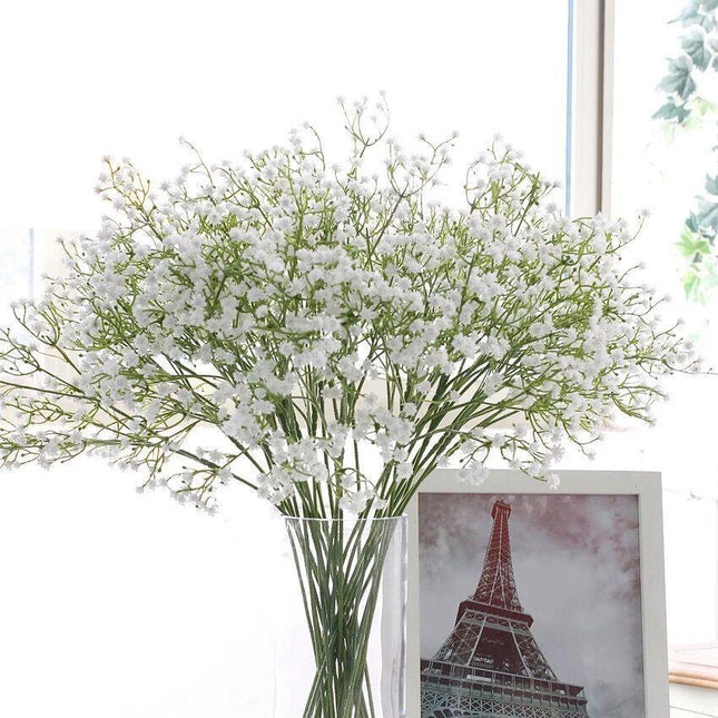 Delicate Artificial Gypsophila Stem Bouquet for Elegant Décor