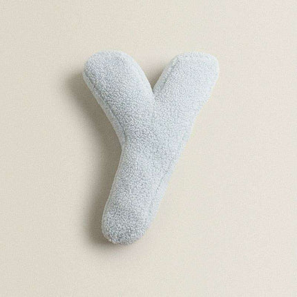 Delightful English Letters Plush Pillow - Cozy Home Accent - Très Elite
