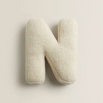 Delightful English Letters Plush Pillow - Cozy Home Accent - Très Elite