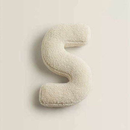 Delightful English Letters Plush Pillow - Cozy Home Accent - Très Elite