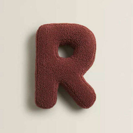 Delightful English Letters Plush Pillow - Cozy Home Accent - Très Elite