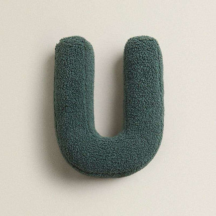 Delightful English Letters Plush Pillow - Cozy Home Accent - Très Elite