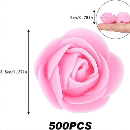 Delightful Mini Foam Rose Set: Elevate Your Crafting and Decor Projects - Très Elite