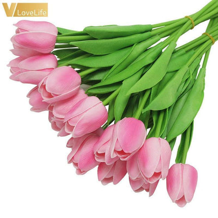 Delightful Mini Tulip Bouquet: A Touch of Timeless Floral Charm