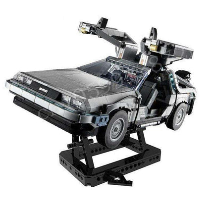 Delorean Time Machine Building Blocks Adventure Kit - 119-Piece Set - Très Elite
