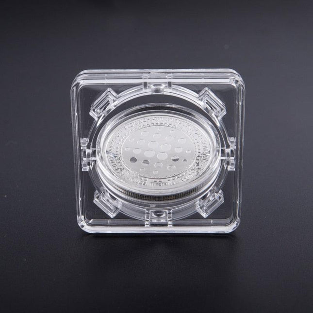 Deluxe Acrylic Showcase for 4cm Commemorative Coins - Protect and Present Your Treasures