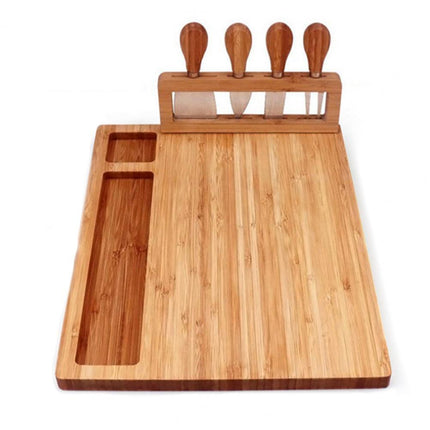 Deluxe Curved Wooden Cutting Board Collection - Designed for Culinary Precision - Très Elite