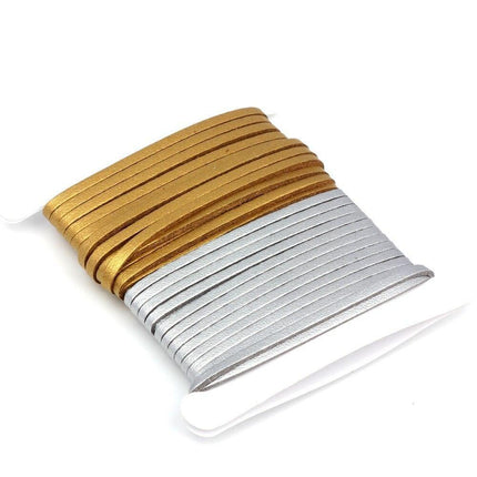 Deluxe Faux Suede Leather Cord Craft Kit for Beautiful DIY Jewelry Creations - Très Elite