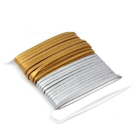 Deluxe Faux Suede Leather Cord Craft Kit for Beautiful DIY Jewelry Creations - Très Elite
