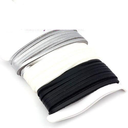 Deluxe Faux Suede Leather Cord Craft Kit for Beautiful DIY Jewelry Creations - Très Elite