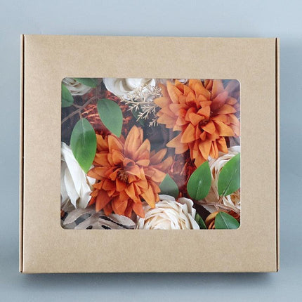 Deluxe Silk Floral Arrangement Gift Set..