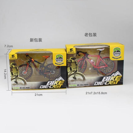 Diecast Miniature Mountain Bike Model - 1:10 Scale Alloy Collectible Bicycle for Enthusiasts - Très Elite