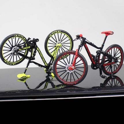 Diecast Miniature Mountain Bike Model - 1:10 Scale Alloy Collectible Bicycle for Enthusiasts - Très Elite