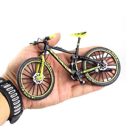 Diecast Miniature Mountain Bike Model - 1:10 Scale Alloy Collectible Bicycle for Enthusiasts - Très Elite