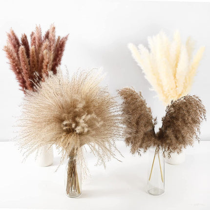 Dried Pampas Grass Bouquet - Elegant Rustic Decor for Homes and Weddings - Très Elite