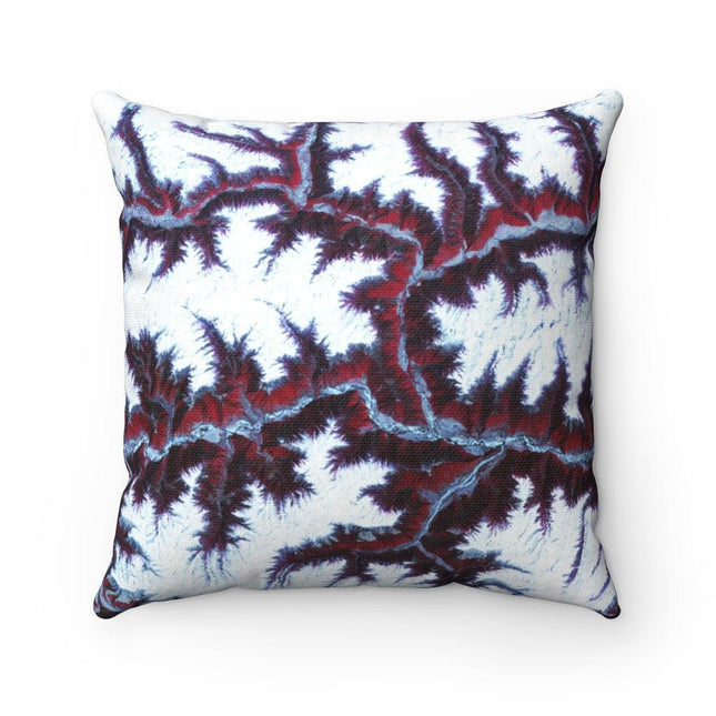 Dual-Sided 3D Earth Map Pillowcase for Trendy Home Aesthetics