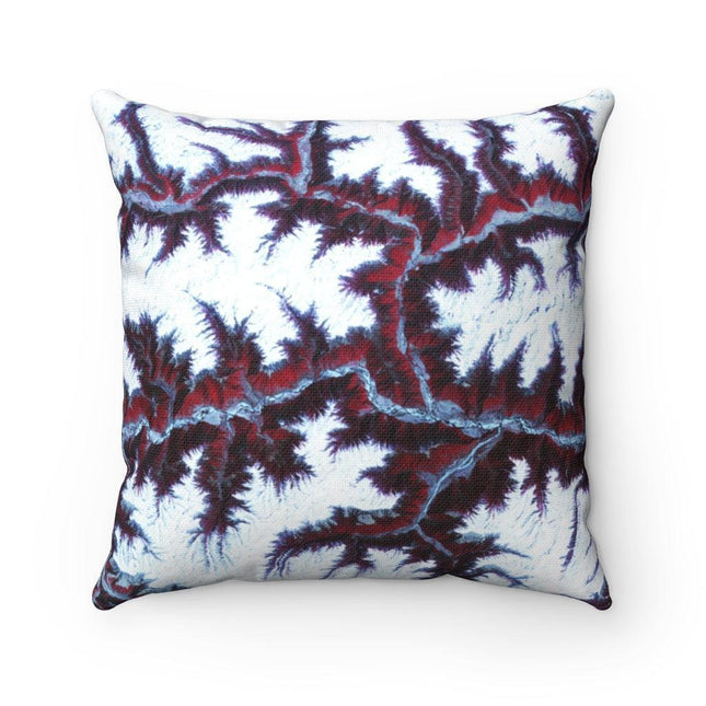 Dual-Sided 3D Earth Map Pillowcase for Trendy Home Aesthetics