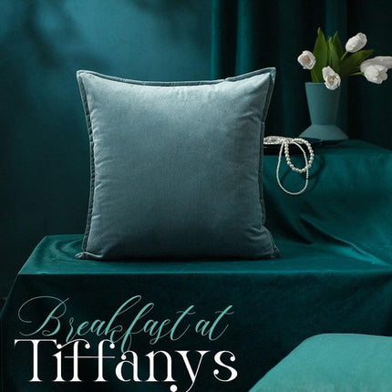 Reversible Luxe Velvet Throw Pillow - Stylish Sofa Cushion Cover
