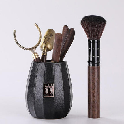 Ebony Luxury Tea Ceremony Essentials for a Refined Brewing Experience - Très Elite