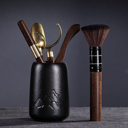 Ebony Luxury Tea Ceremony Essentials for a Refined Brewing Experience - Très Elite