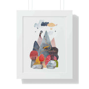 Eco-Chic Vertical Art Print Series with Sustainable Framing Options - Très Elite