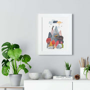 Eco-Chic Vertical Art Print Series with Sustainable Framing Options - Très Elite