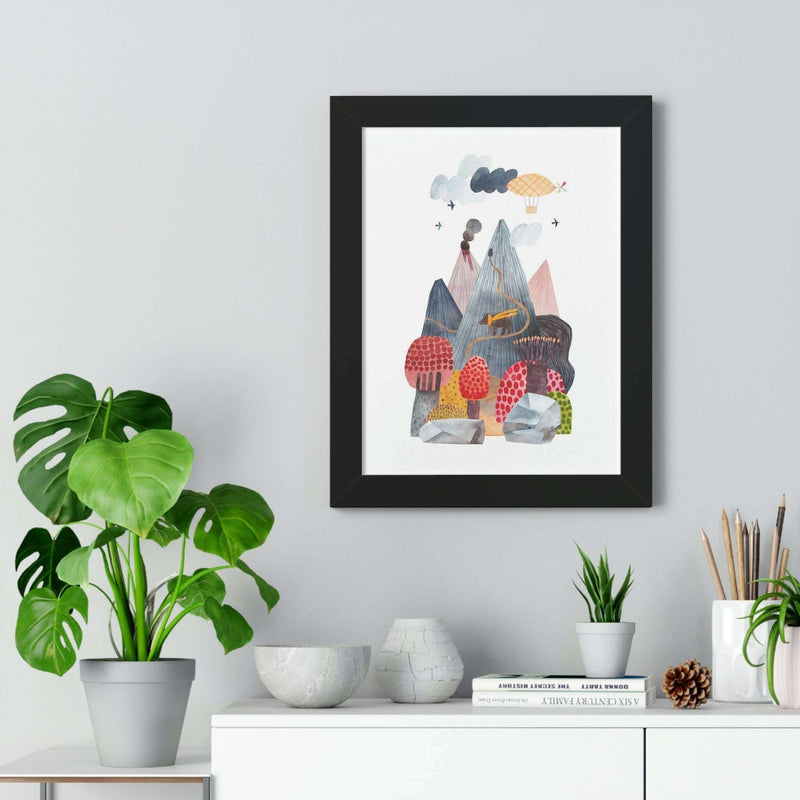 Eco-Chic Vertical Art Print Series with Sustainable Framing Options - Très Elite