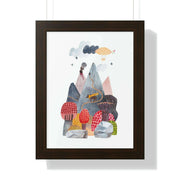 Eco-Chic Vertical Art Print Series with Sustainable Framing Options - Très Elite