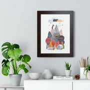 Eco-Chic Vertical Art Print Series with Sustainable Framing Options - Très Elite
