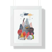 Eco-Chic Vertical Art Print Series with Sustainable Framing Options - Très Elite