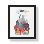 Eco-Chic Vertical Art Print Series with Sustainable Framing Options - Très Elite