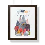 Eco-Chic Vertical Art Print Series with Sustainable Framing Options - Très Elite